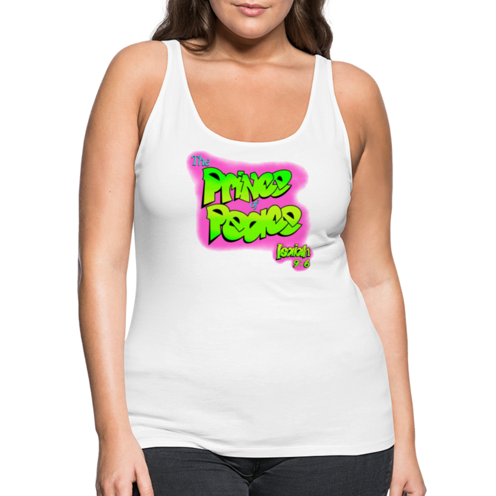 Prince of Peace Women’s Tank Top - white