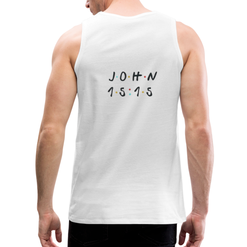 Friend of God Men’s Tank Top - white