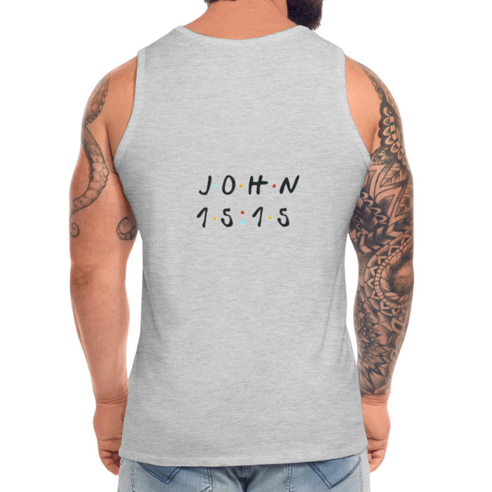 Friend of God Men’s Tank Top - heather gray