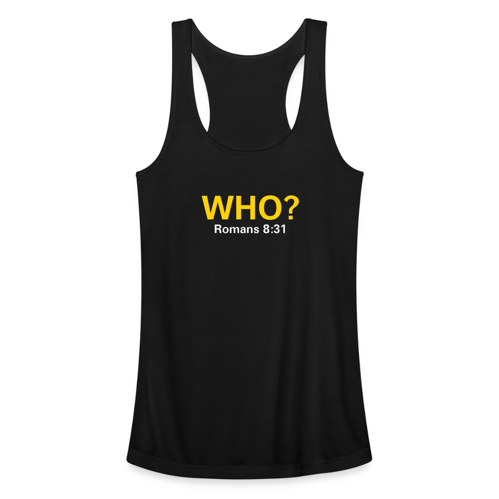 WHO? Women’s Tank Top - black