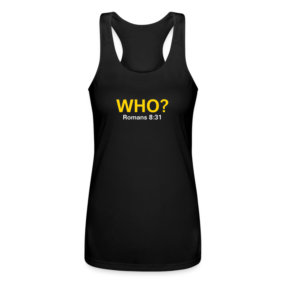 WHO? Women’s Tank Top - black