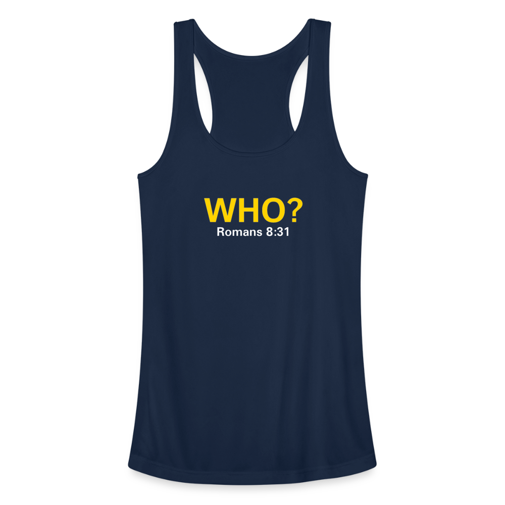 WHO? Women’s Tank Top - navy