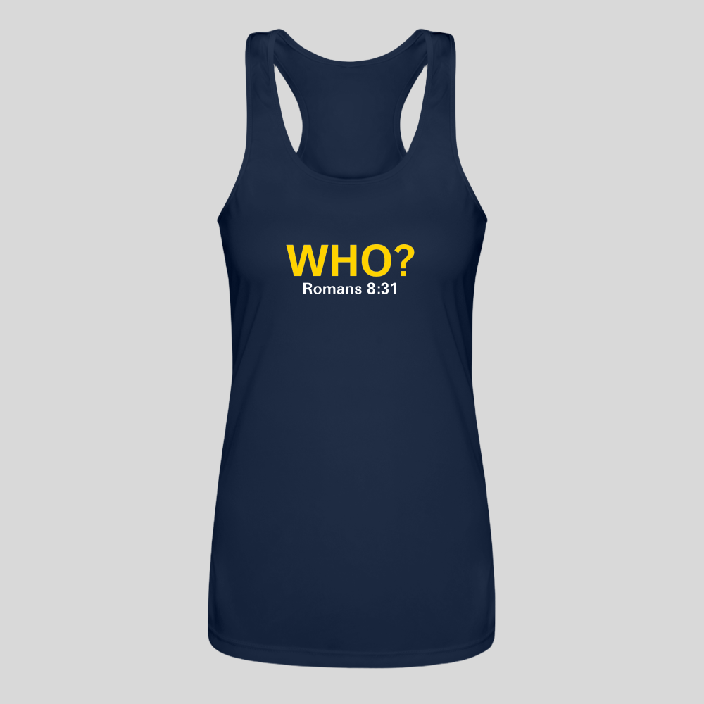 WHO? Women’s Tank Top - navy