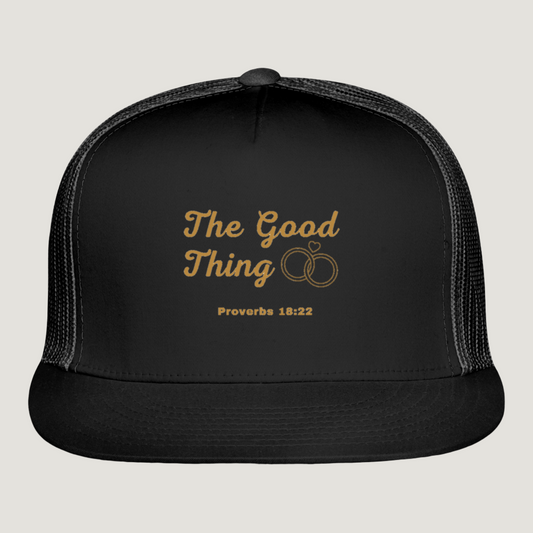 Good Thing Trucker Cap (Wife) - black/black