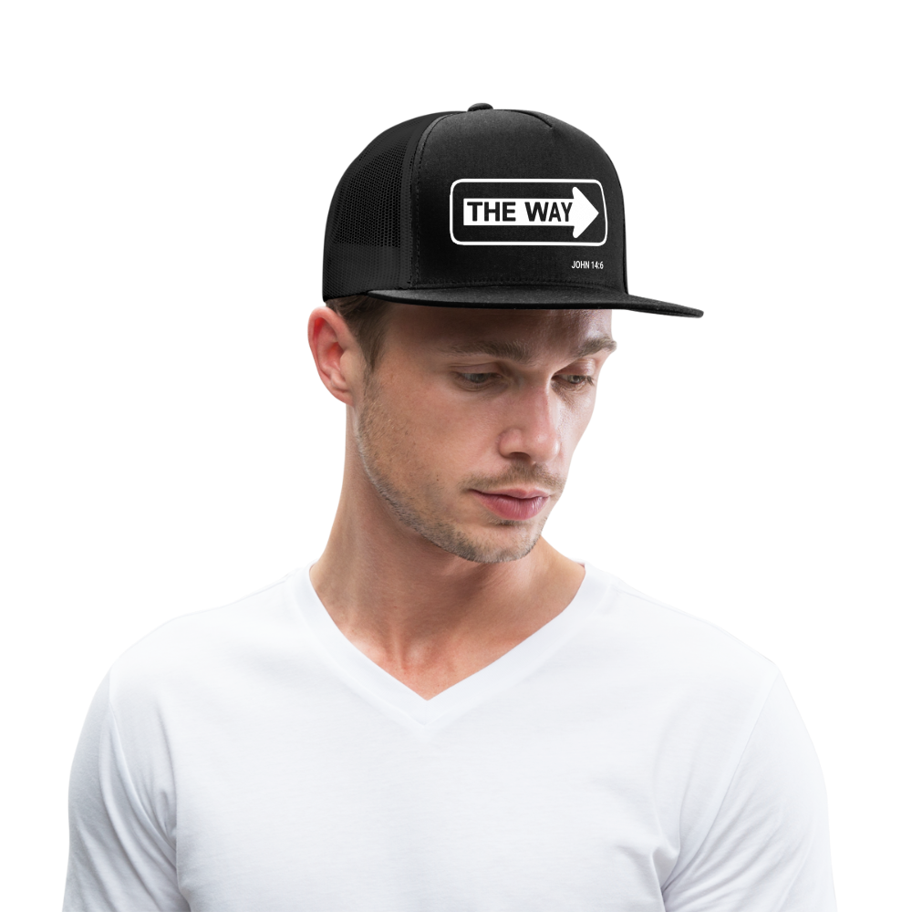 The Way Trucker Cap - black/black