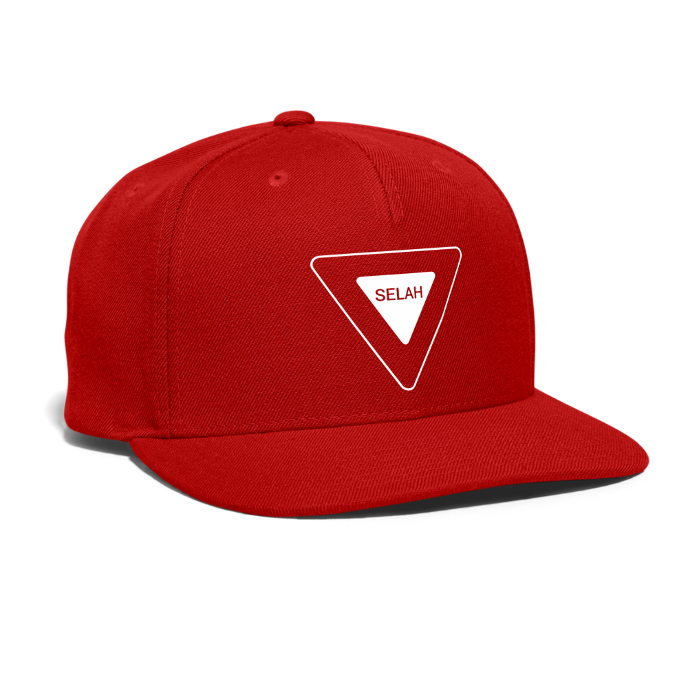 Selah Snapback Cap - red