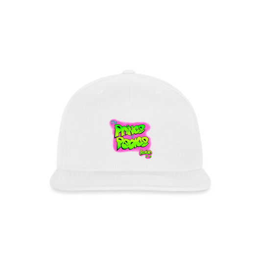 Prince Of Peace Snapback Cap - white